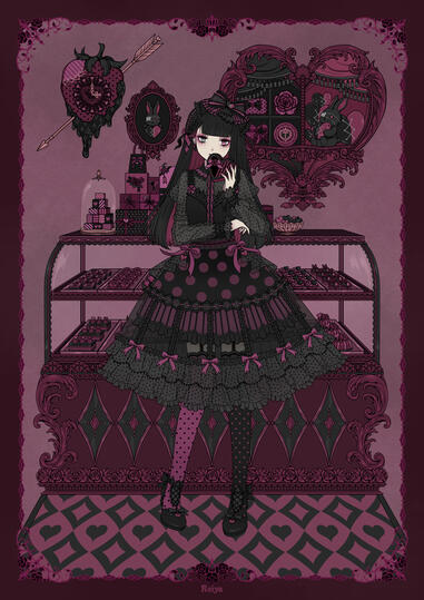バレンタイン, カッコイイイラストレーター